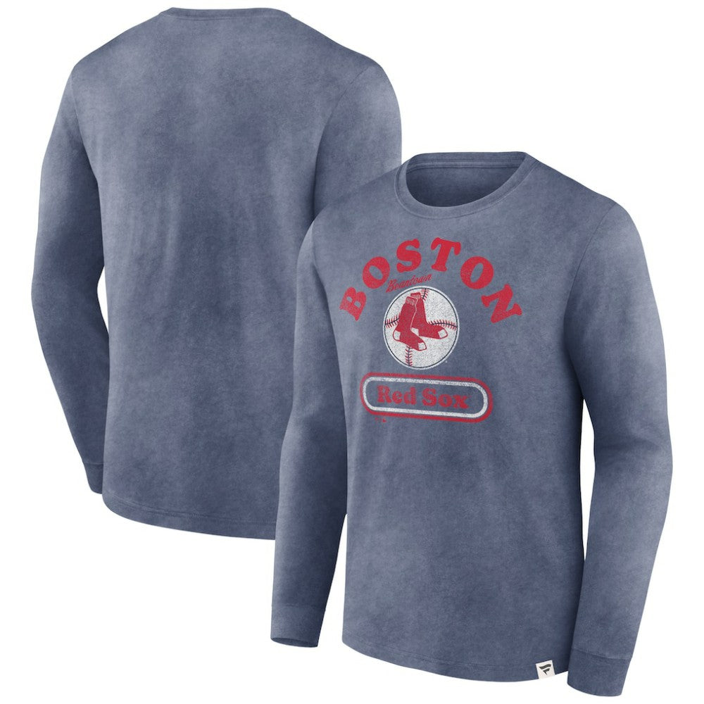 Boston Red Sox Circus Catch Long Sleeve T-Shirt - Navy