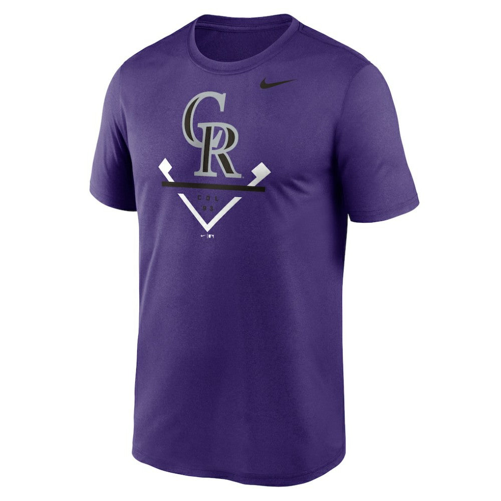 Colorado Rockies Icon Legend Dri-FIT T-Shirt - Purple | Nike