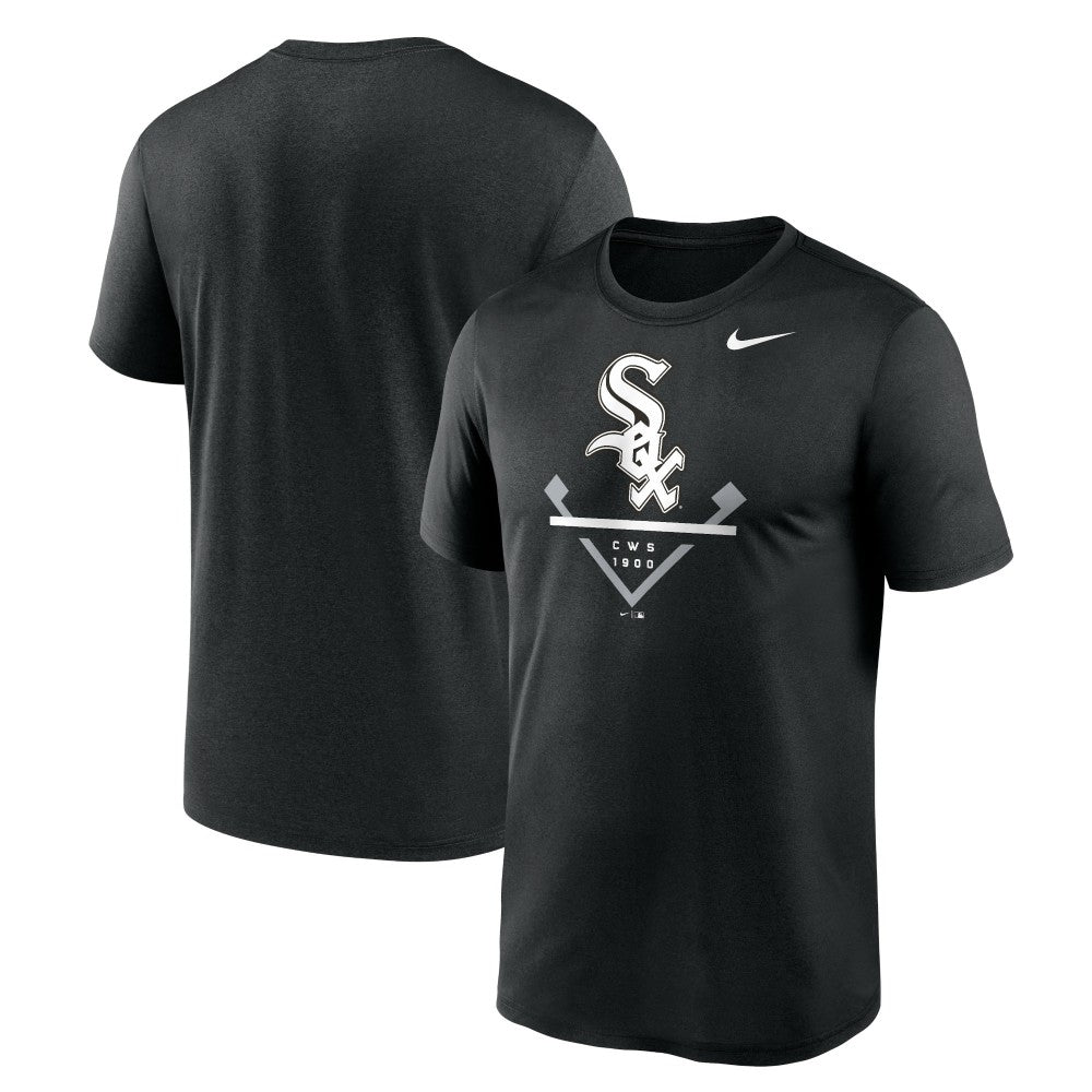 Chicago White Sox Big & Tall Icon Legend Performance T-Shirt - Black | Nike