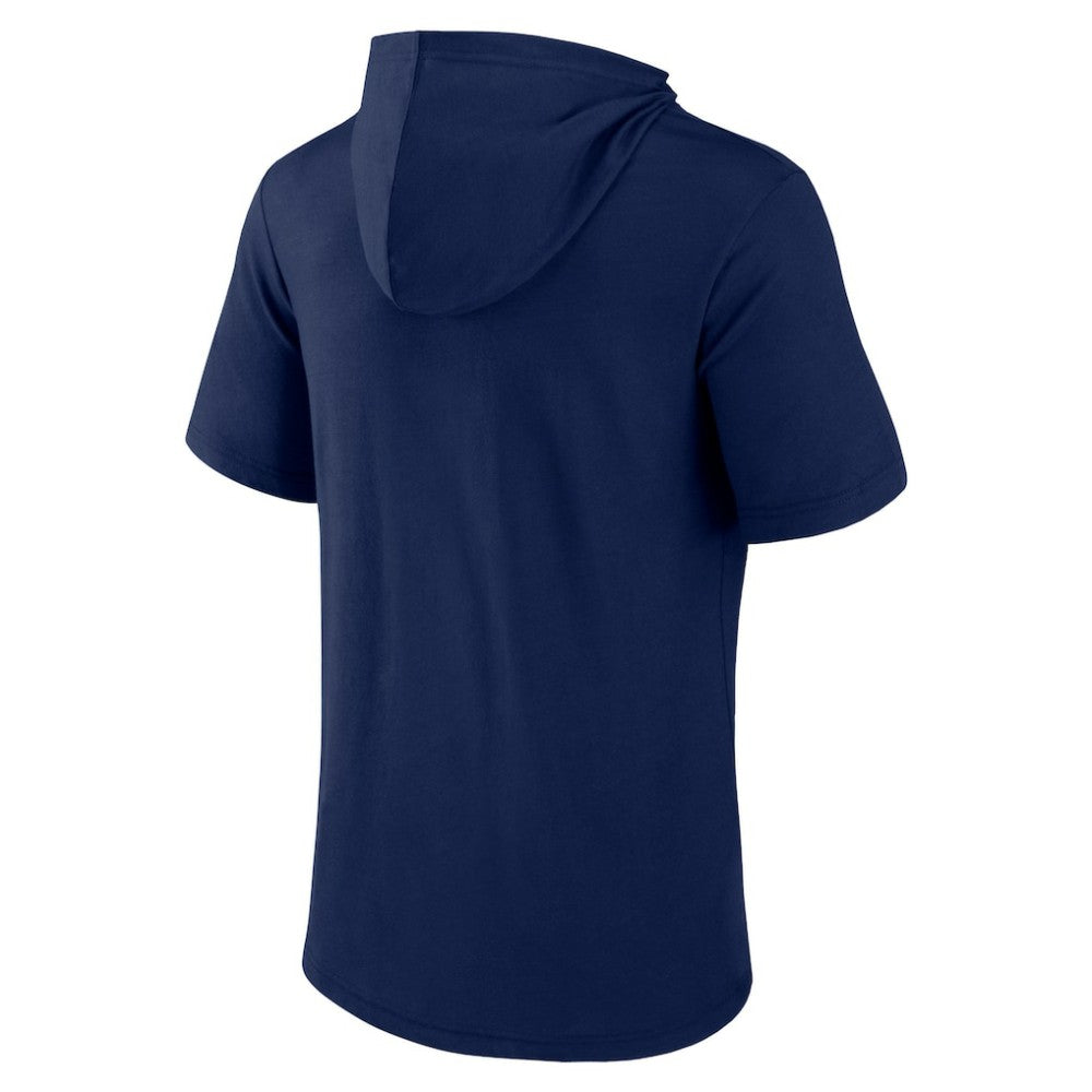 Chicago White Sox Offensive Strategy Short Sleeve Pullover Hoodie - Navy