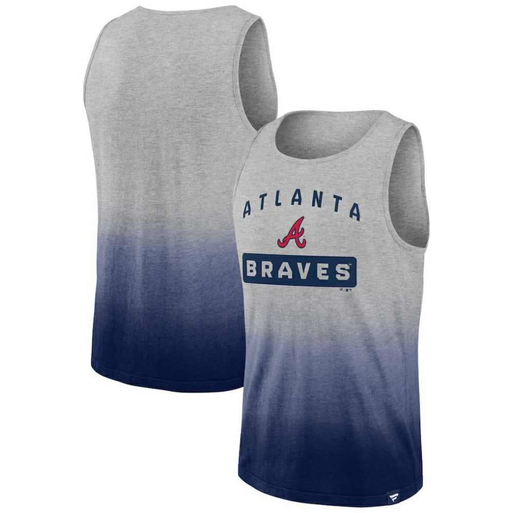Atlanta Braves Our Year Tank Top - Gray/Navy