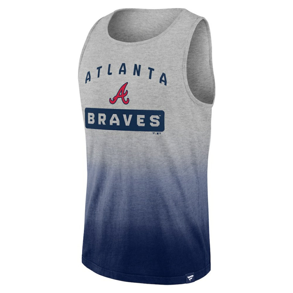 Atlanta Braves Our Year Tank Top - Gray/Navy
