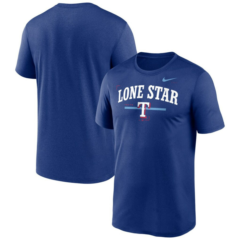 Texas Rangers Local Legend Practice Performace T-Shirt - Royal | Nike
