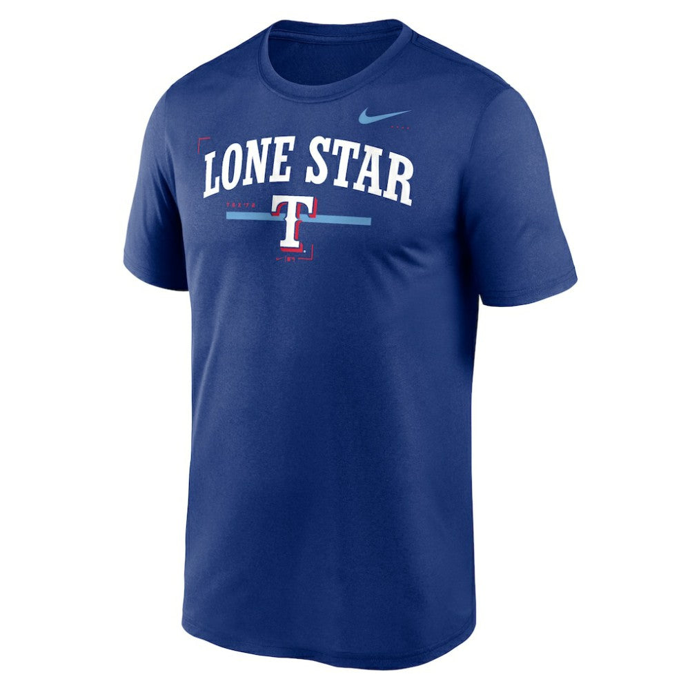 Texas Rangers Local Legend Practice Performace T-Shirt - Royal | Nike