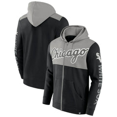 Chicago White Sox Walk Off Fleece Full-Zip Hoodie - Black