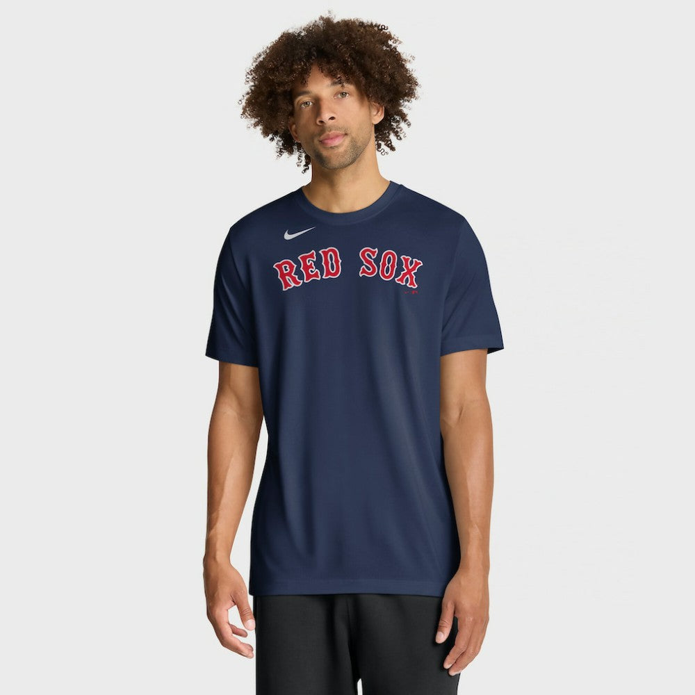 Boston Red Sox New Legend Wordmark Dri-FIT T-Shirt - Navy | Nike