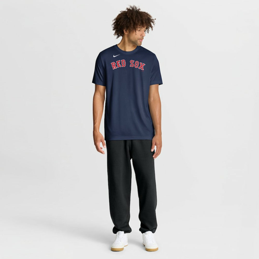 Boston Red Sox New Legend Wordmark Dri-FIT T-Shirt - Navy | Nike