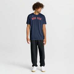 Boston Red Sox New Legend Wordmark Dri-FIT T-Shirt - Navy | Nike