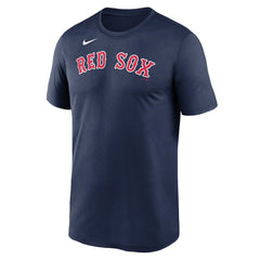 Boston Red Sox New Legend Wordmark Dri-FIT T-Shirt - Navy | Nike