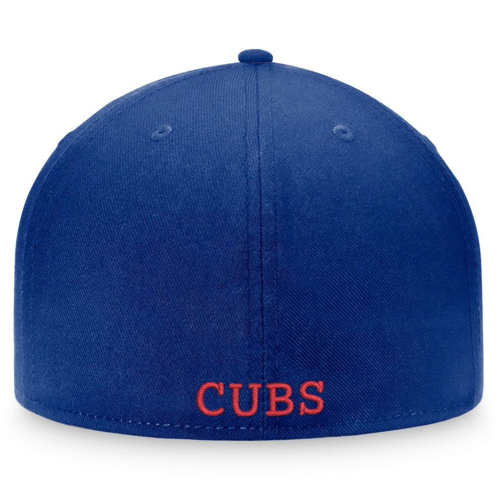 Chicago Cubs Heritage Patch Fitted Hat - Royal