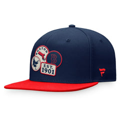 Boston Red Sox Heritage Patch Fitted Hat - Navy
