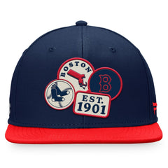 Boston Red Sox Heritage Patch Fitted Hat - Navy
