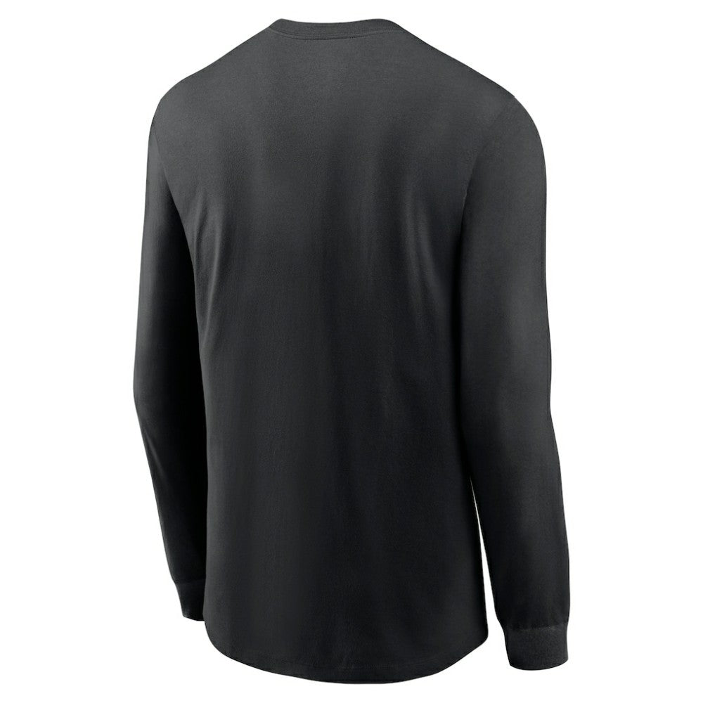 San Francisco Giants Over Arch Performance Long Sleeve T-Shirt - Black | Nike