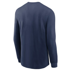 Minnesota Twins Over Arch Performance Long Sleeve T-Shirt - Navy | Nike