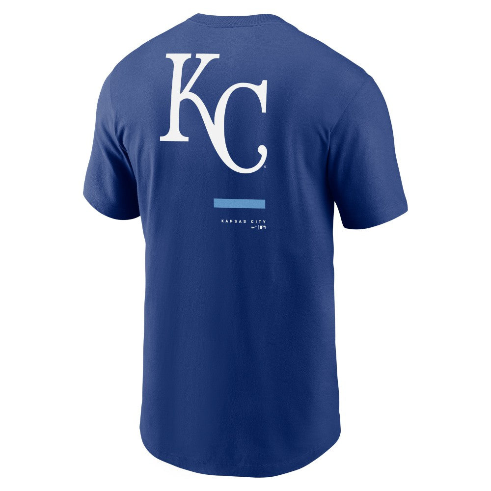 Kansas City Royals Over the Shoulder T-Shirt - Royal | Nike