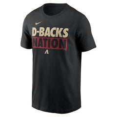 Arizona Diamondbacks Rally Rule T-Shirt - Black | Nike