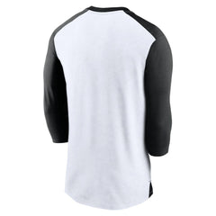 San Francisco Giants Rewind 3/4-Sleeve T-Shirt - White/Black | Nike
