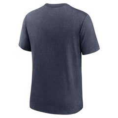 Detroit Tigers Rewind Review Slash Tri-Blend T-Shirt - Heather Navy | Nike