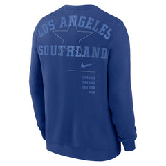 Los Angeles Dodgers Statement Ball Game Fleece Pullover Sweatshirt - Royal | Nike