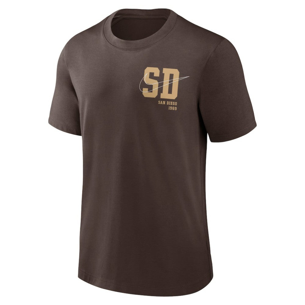 San Diego Padres Statement Game Over T-Shirt - Brown | Nike