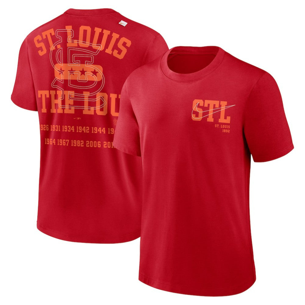 St. Louis Cardinals Statement Game Over T-Shirt - Red | Nike