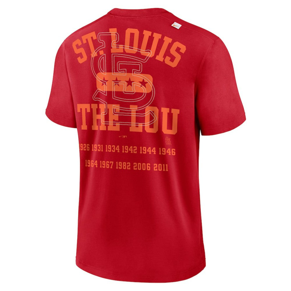 St. Louis Cardinals Statement Game Over T-Shirt - Red | Nike