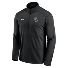 Chicago White Sox Agility Pacer Performance Half-Zip Top - Black | Nike