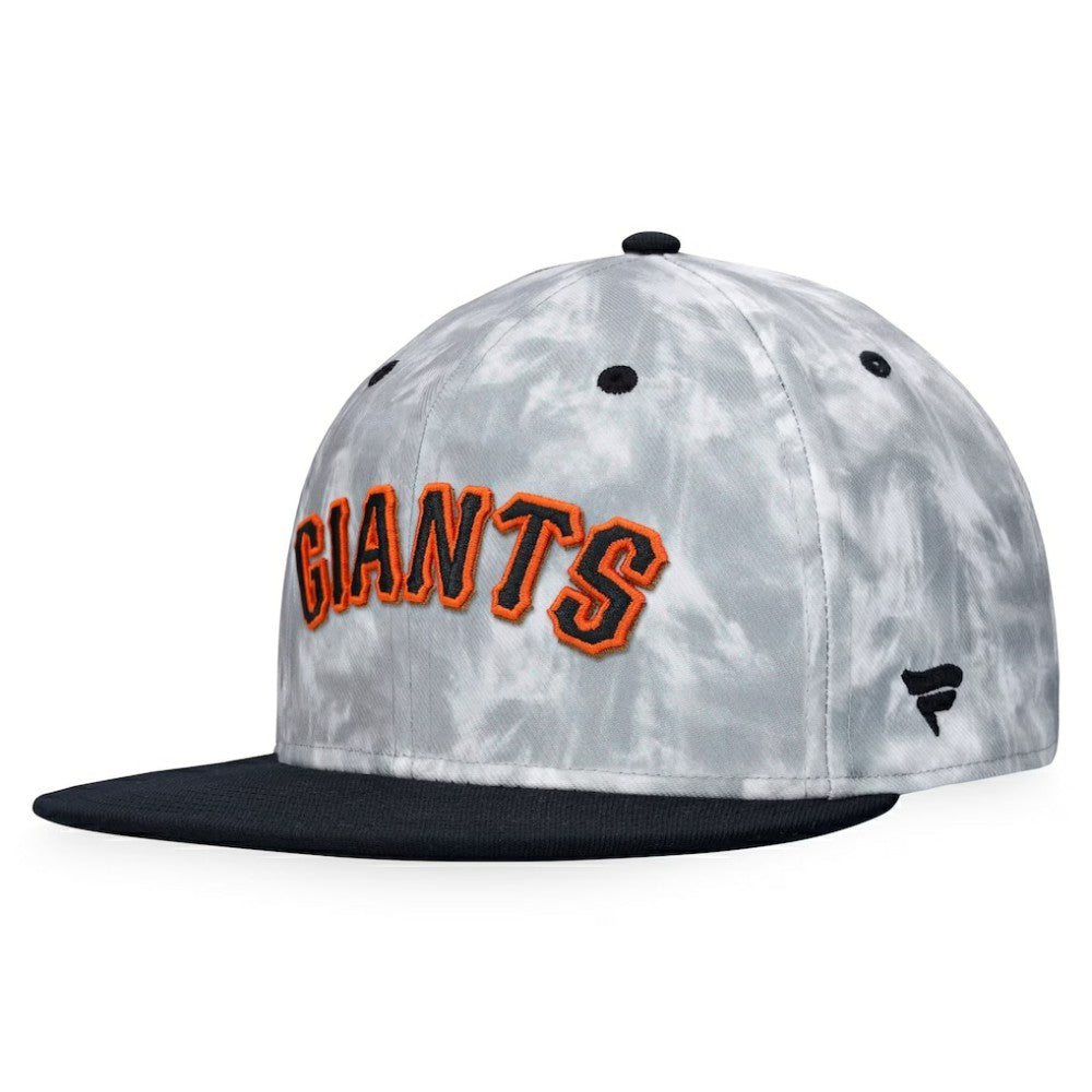 San Francisco Giants Smoke Dye Fitted Hat - Black/White