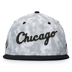 Chicago White Sox Smoke Dye Fitted Hat - Black/White