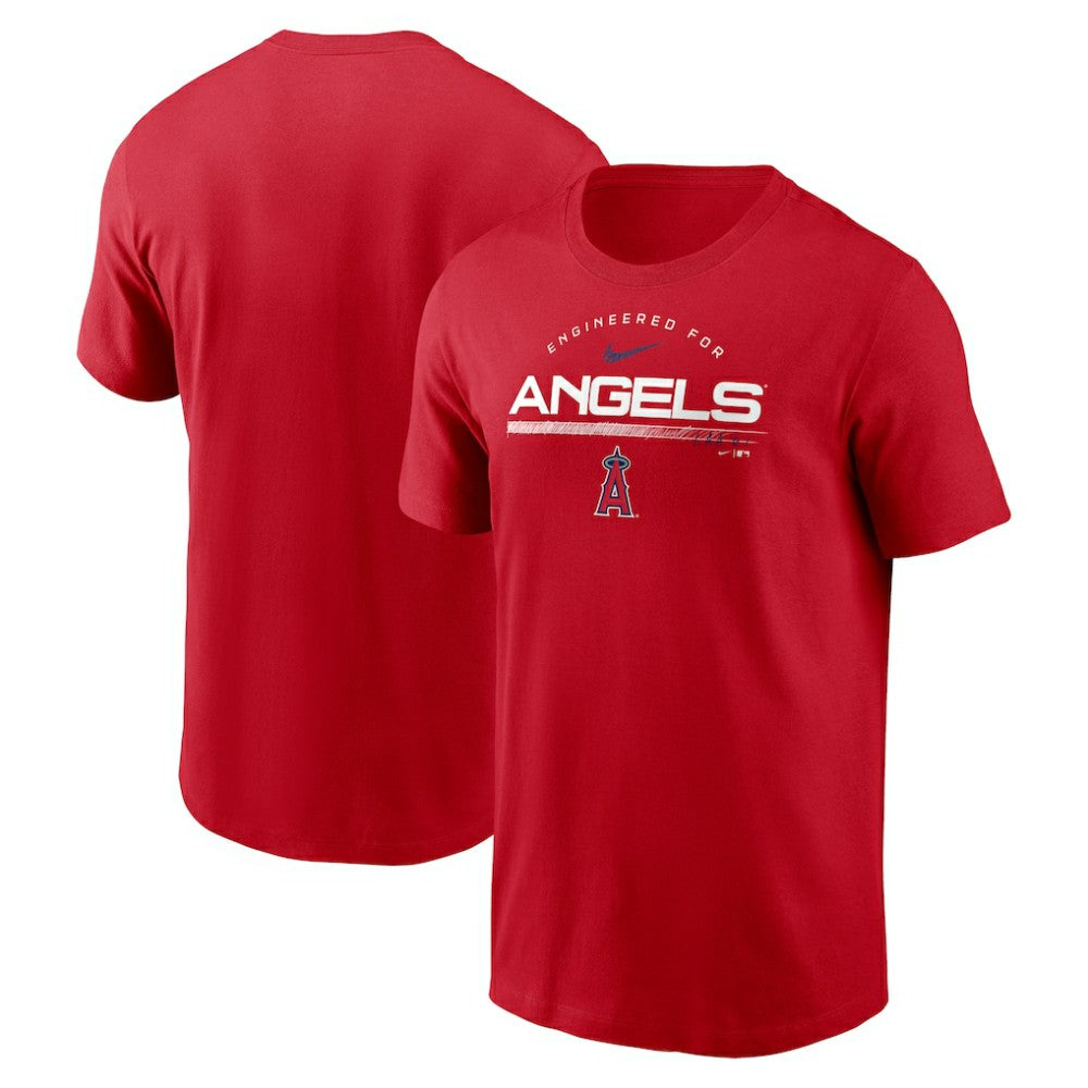 Los Angeles Angels Team Engineered Performance T-Shirt - Red | Nike