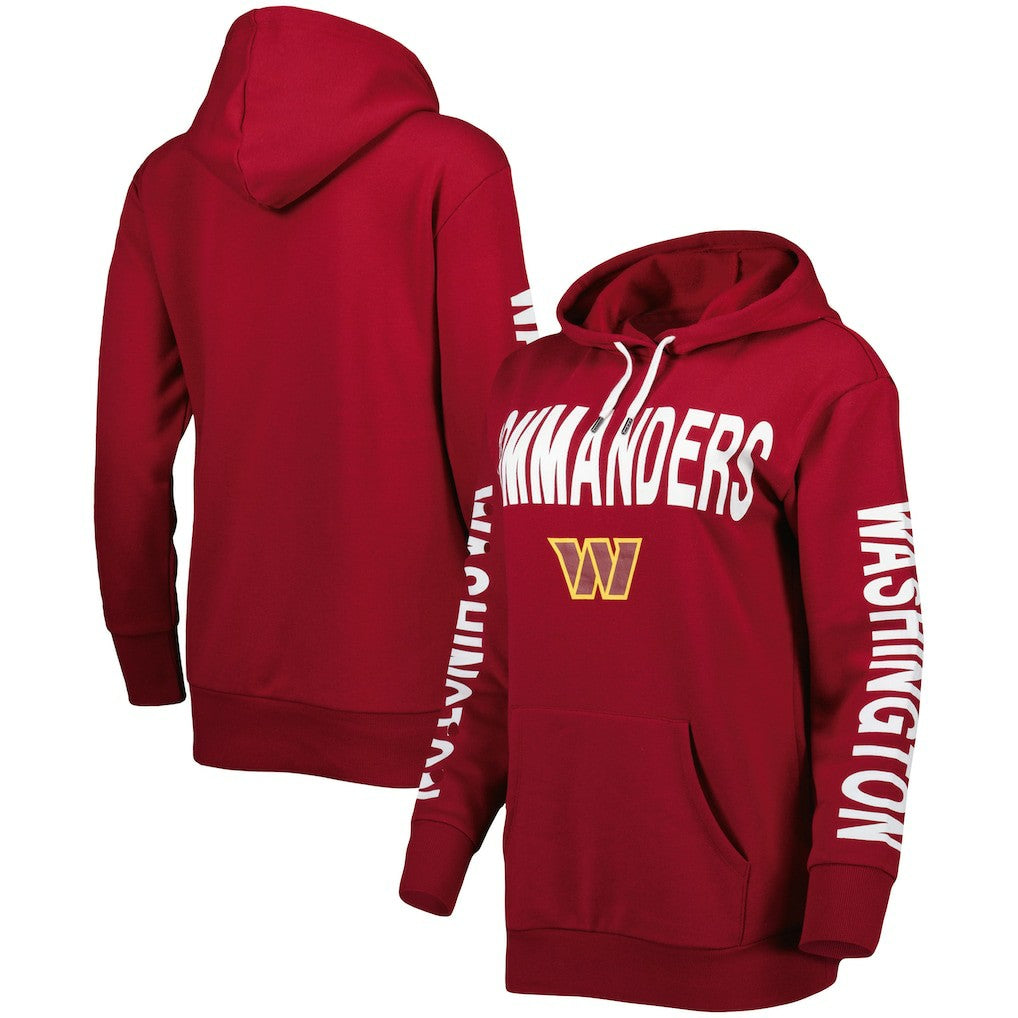 NFL Washington Commanders G-III 4Her by Carl Banks Women's Extra Point Pullover Hoodie