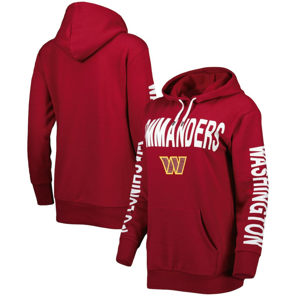 NFL Washington Commanders G-III 4Her by Carl Banks Women's Extra Point Pullover Hoodie