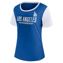 Los Angeles Dodgers Women's Mound T-Shirt - Royal