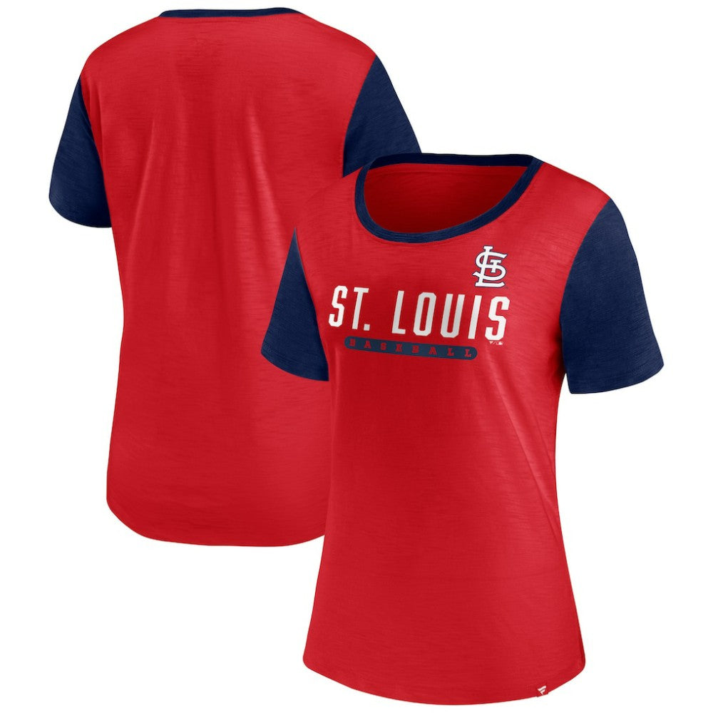St. Louis Cardinals Women's Mound T-Shirt - Red