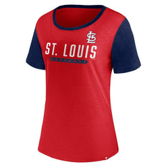 St. Louis Cardinals Women's Mound T-Shirt - Red