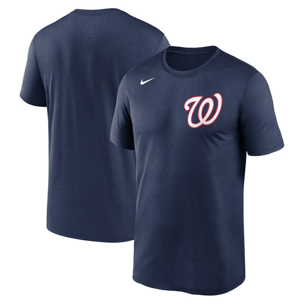 Washington Nationals Wordmark Legend Performance Big & Tall T-Shirt - Navy | Nike