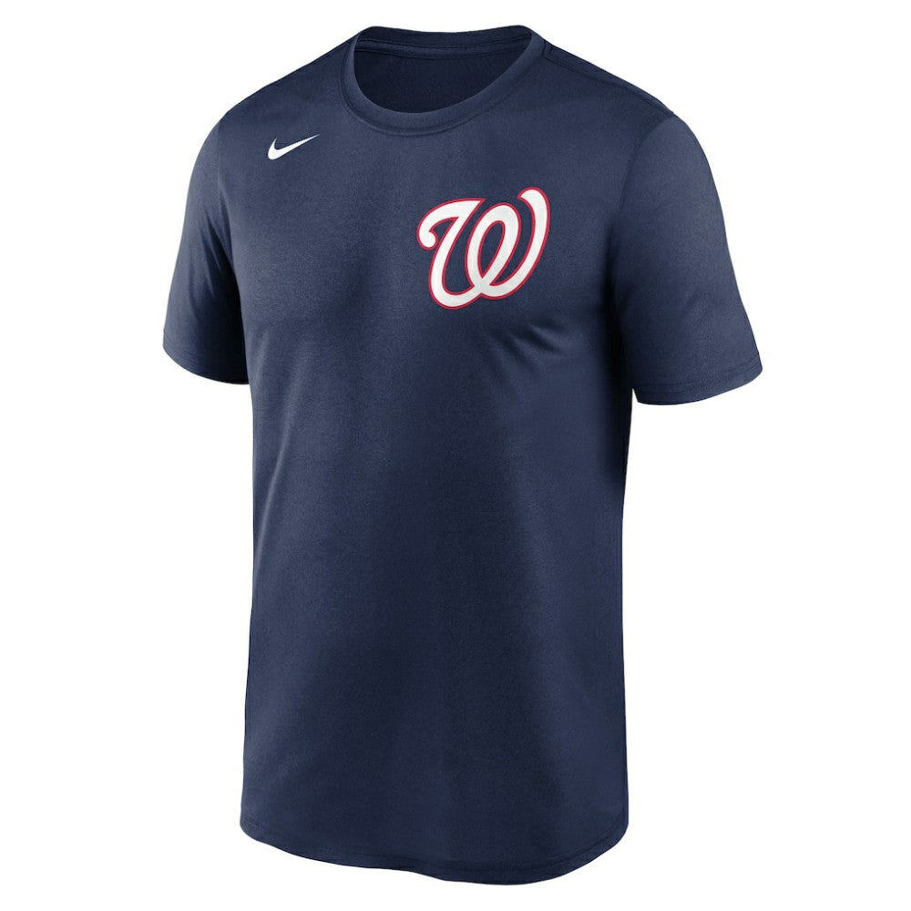 Washington Nationals Wordmark Legend Performance Big & Tall T-Shirt - Navy | Nike