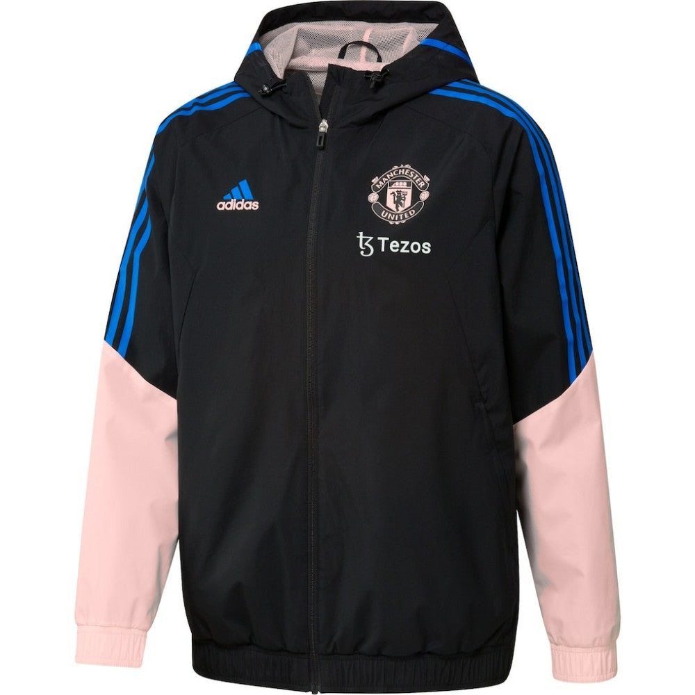 Manchester United Training All-Weather Raglan Full-Zip Hoodie Jacket / Soccer For sale