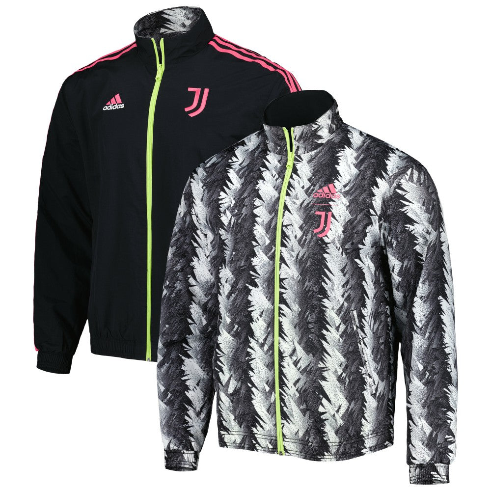 Juventus 2022/23 On-Field Team Logo Anthem Reversible Full-Zip Jacket / Soccer Discount
