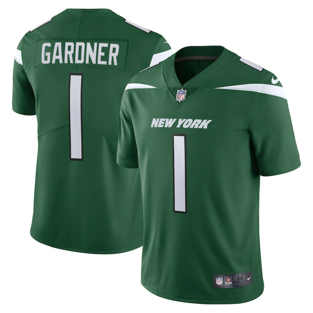 NFL New York Jets Ahmad Sauce Gardner  Men's Vapor Limited Jersey