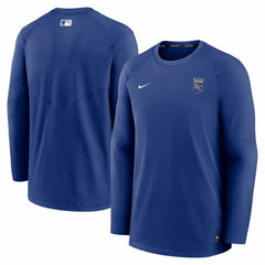 Kansas City Royals Authentic Collection Logo Performance Long Sleeve T-Shirt - Royal | Nike