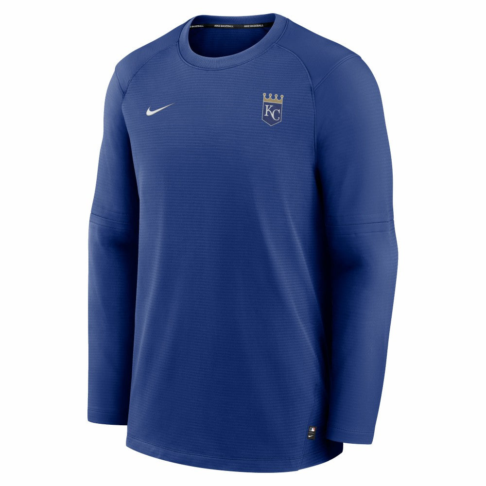 Kansas City Royals Authentic Collection Logo Performance Long Sleeve T-Shirt - Royal | Nike