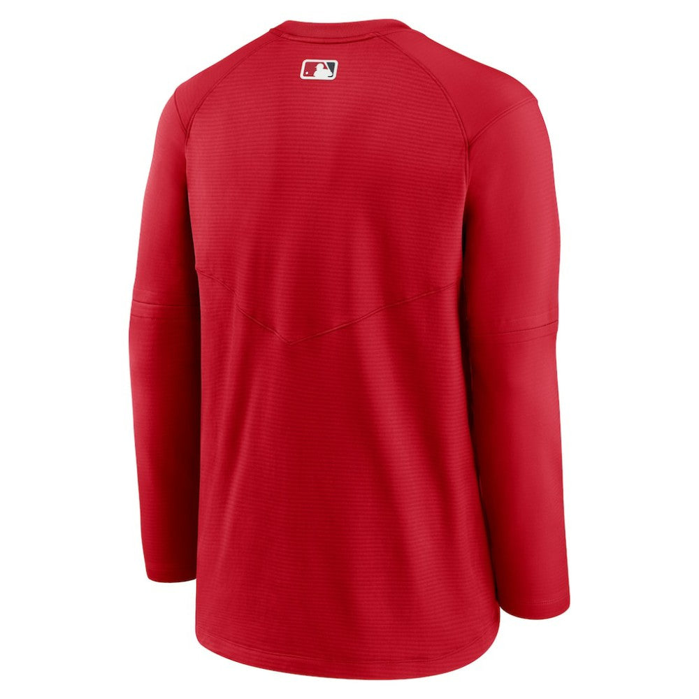 Washington Nationals Authentic Collection Logo Performance Long Sleeve T-Shirt - Red | Nike