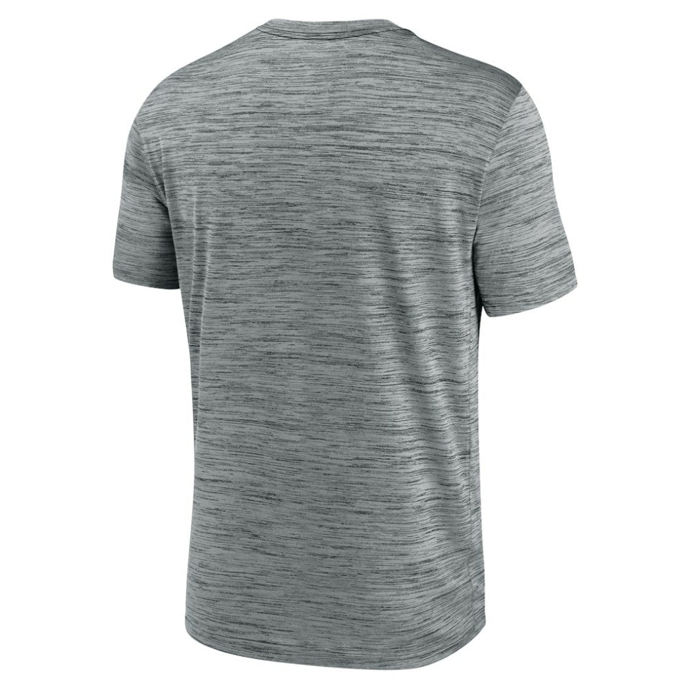 St. Louis Cardinals Authentic Collection Velocity Performance Practice T-Shirt - Heather Gray | Nike