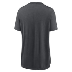 Los Angeles Angels Women's Authentic Collection Early Work Tri-Blend T-Shirt - Heather Charcoal | Nike