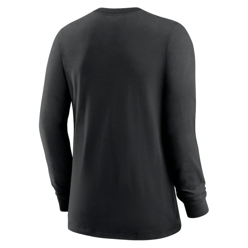Chicago White Sox Women's Authentic Collection Legend Performance Long Sleeve T-Shirt - Black | Nike