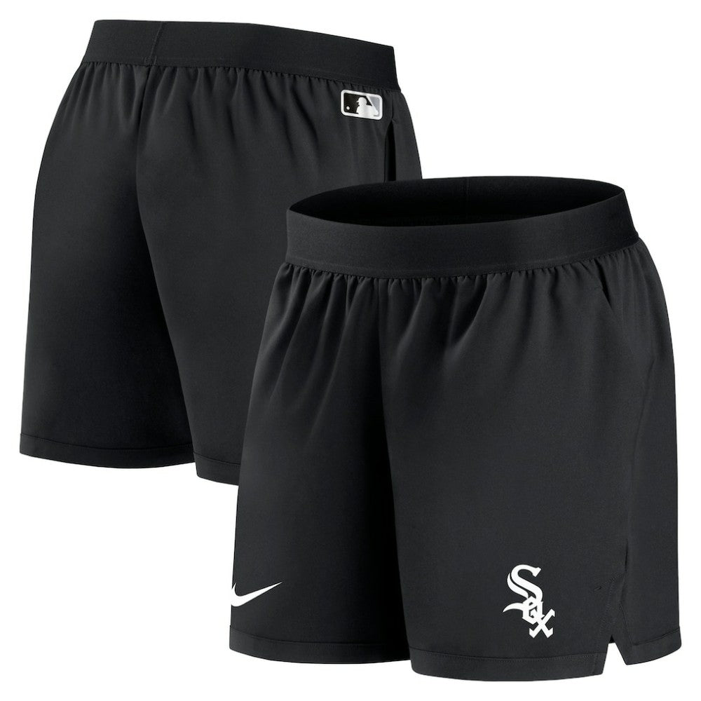 Chicago White Sox Women's Authentic Collection Team Performance Shorts - Black | Nike