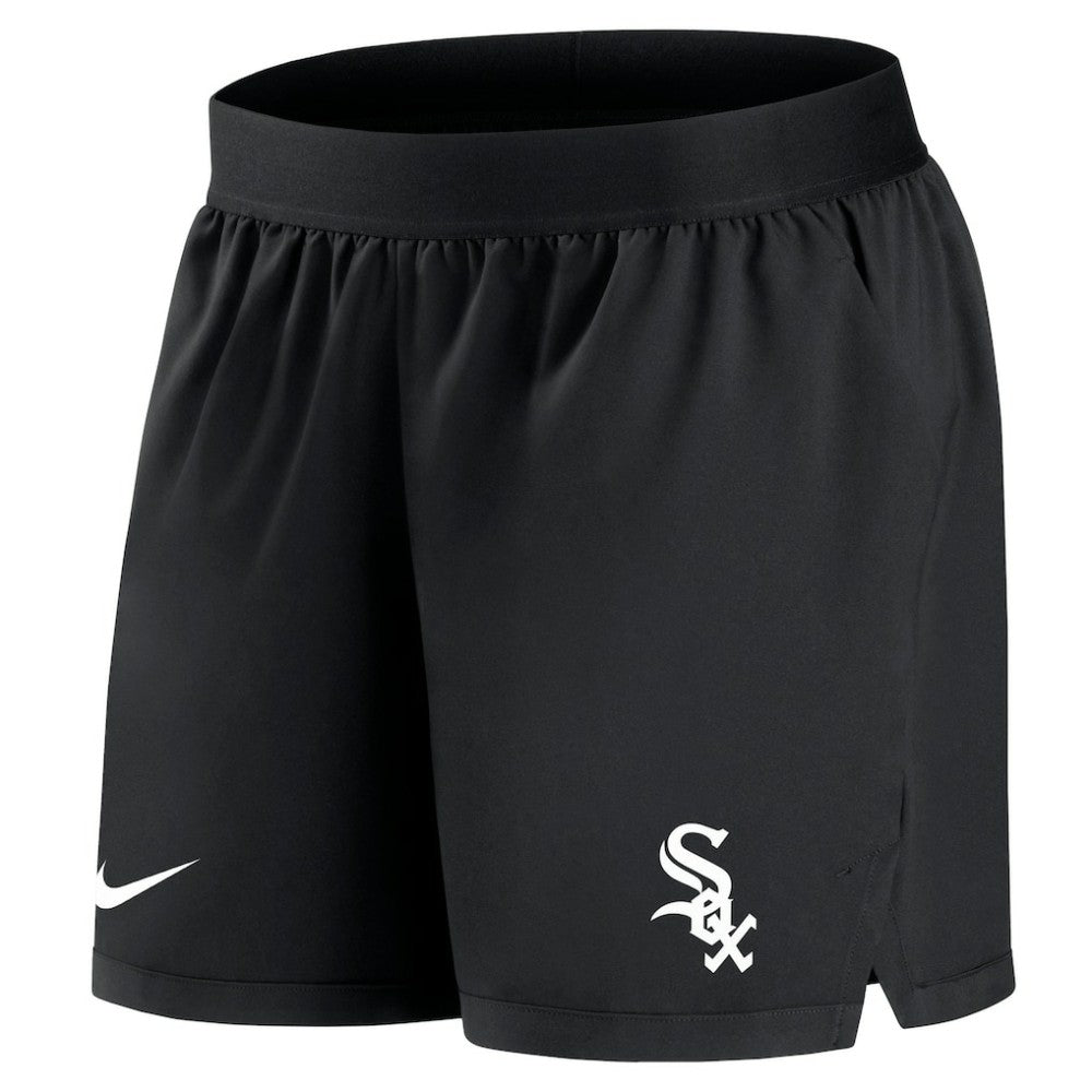 Chicago White Sox Women's Authentic Collection Team Performance Shorts - Black | Nike