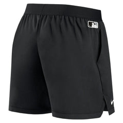Chicago White Sox Women's Authentic Collection Team Performance Shorts - Black | Nike