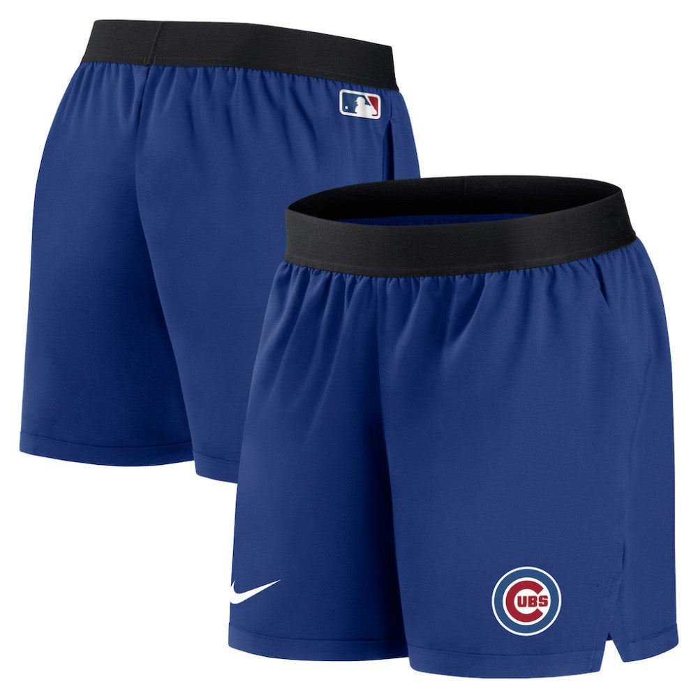Chicago Cubs Women's Authentic Collection Team Performance Shorts - Royal | Nike